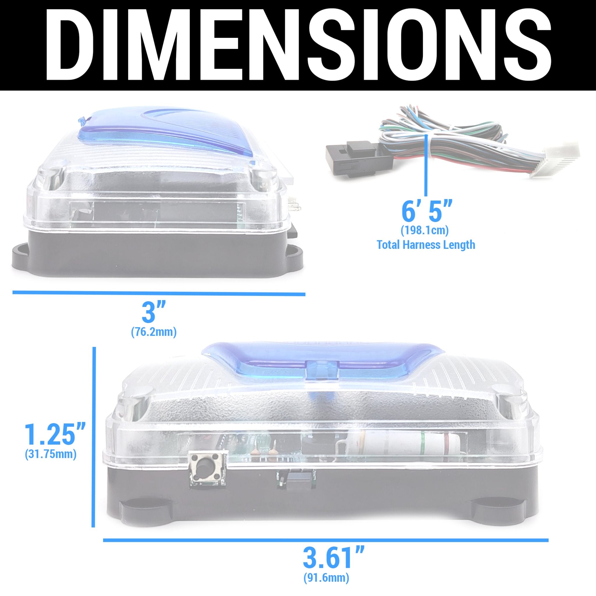 1903 Rambler Model F 12V Reversible Motor Control Module Upgrade - Linear Actuator Door Trunk Controller with 2 Presets for Automotive, RV & Home Automation Systems