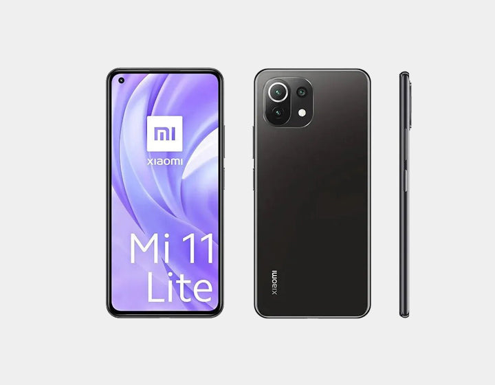 Xiaomi Mi 11 Lite 4G Unlocked Smartphone - 128GB Storage, 8GB RAM, Dual SIM LTE GSM - Boba Black | Perfect for Travel, Work & Entertainment
