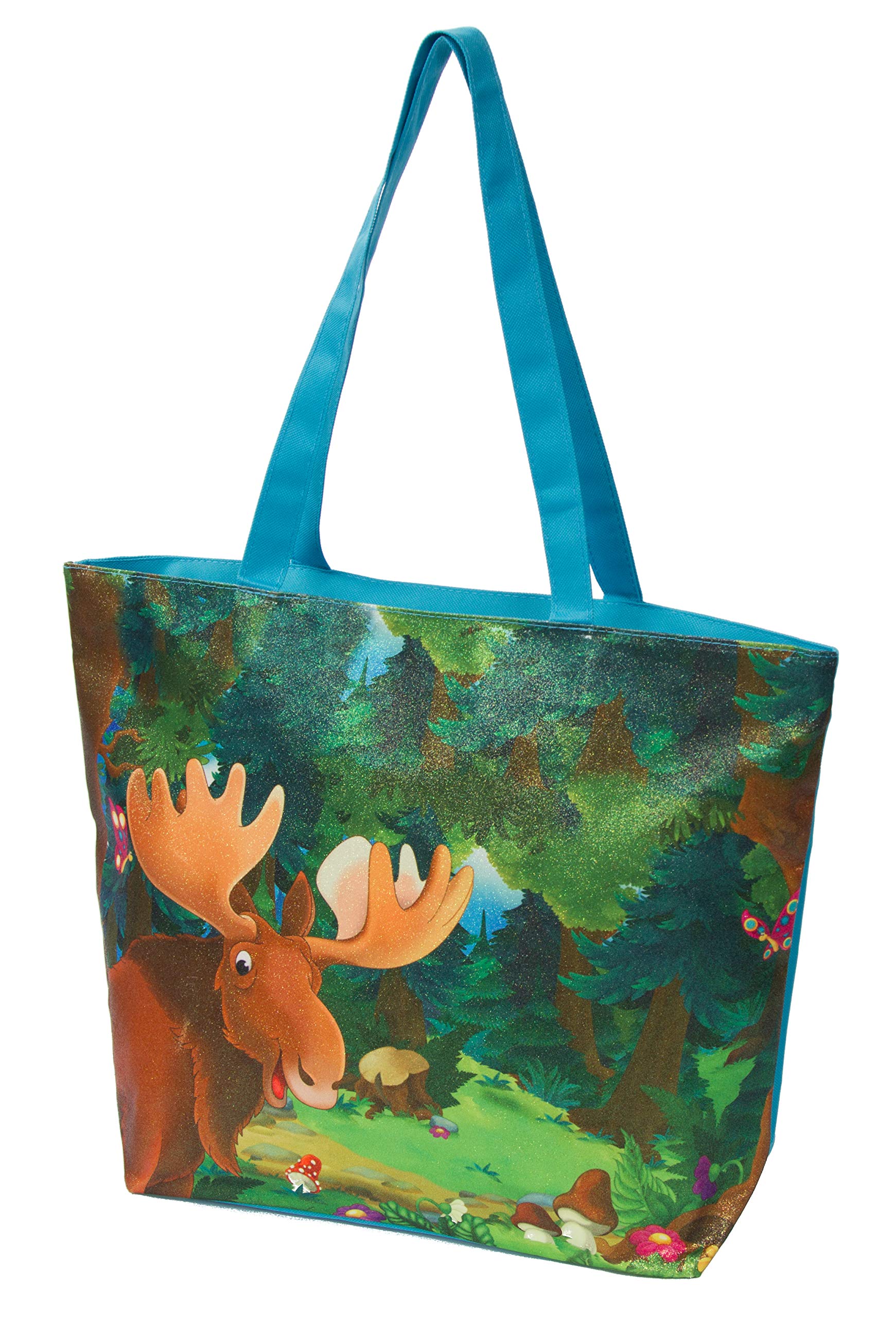 Durable Waterproof Tote Bag for Women - Lightweight Travel Beach Bag with Pockets - Perfect for Shopping, Gym, Work & Vacation Essentials