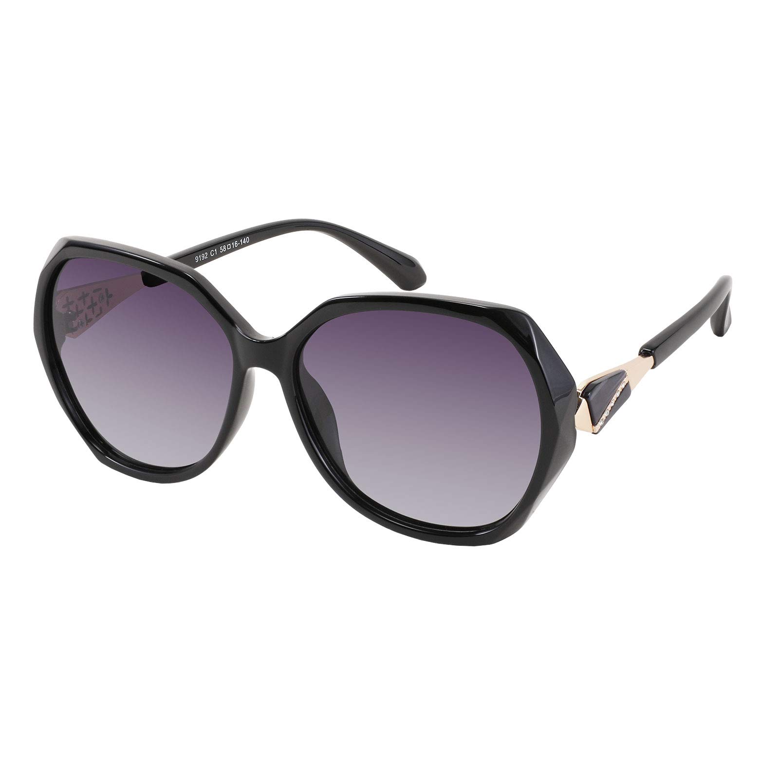 FEISEDY Classic Polarized Sunglasses for Women - UV Protection Composite Frame (B2714) - Perfect for Driving, Beach & Outdoor Activities