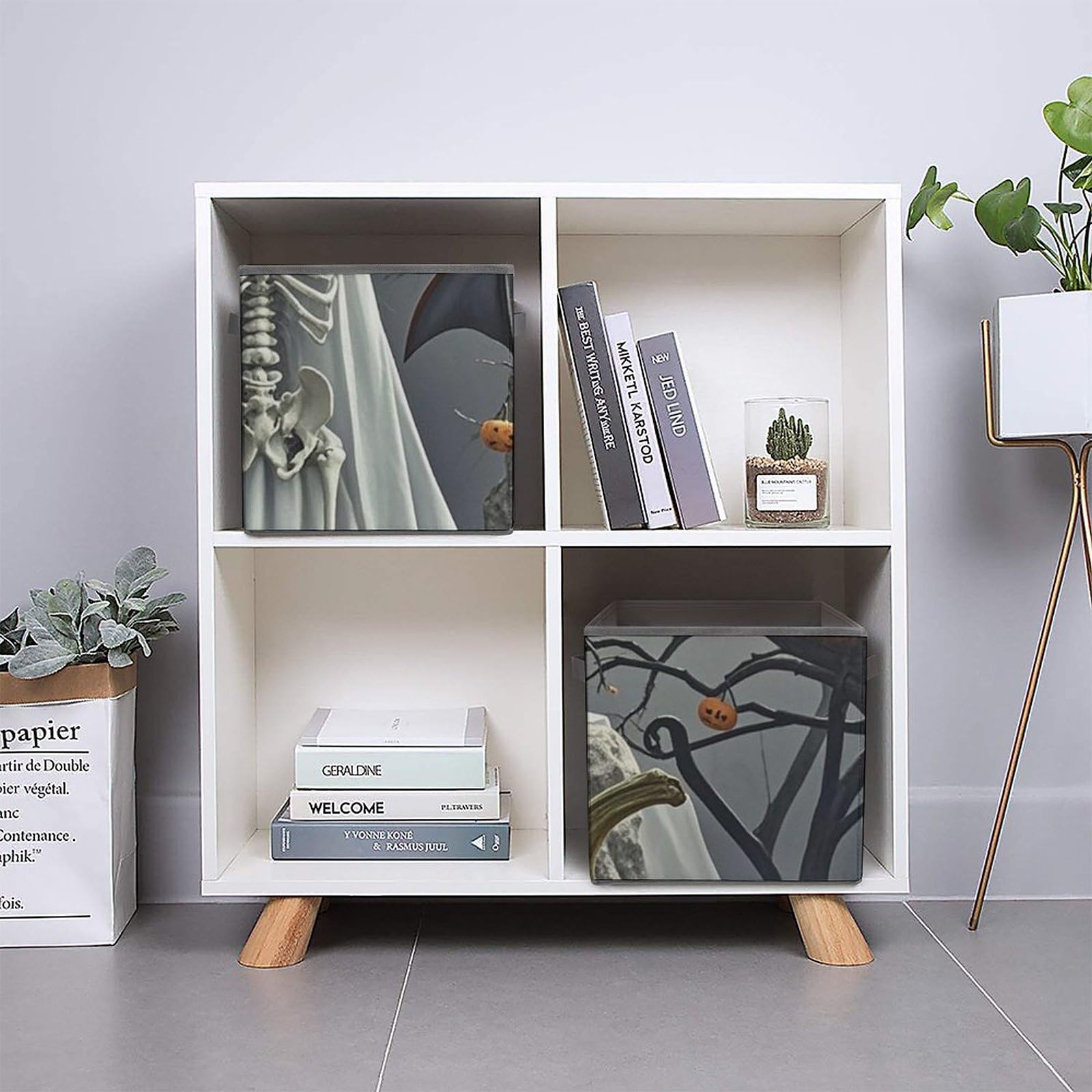 Large Collapsible Storage Bin with Handles - 10.6