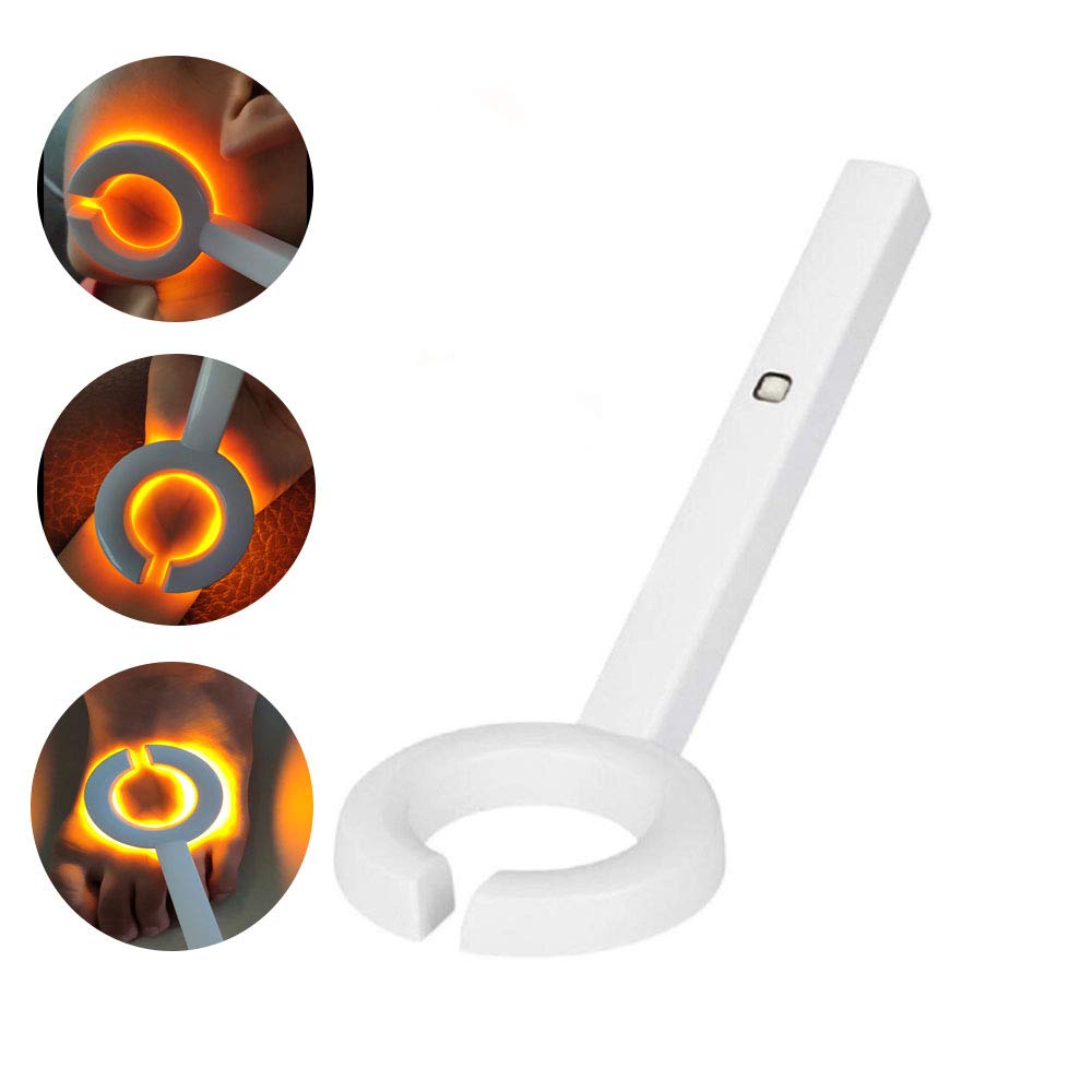PTKU Handheld Infrared Vein Finder - Portable Vein Locator Detector with LED Light for Nurses & Doctors - Medical Vein Illumination Device for Blood Vessel Detection - Perfect for IV Insertion, Phlebotomy & Medical Procedures