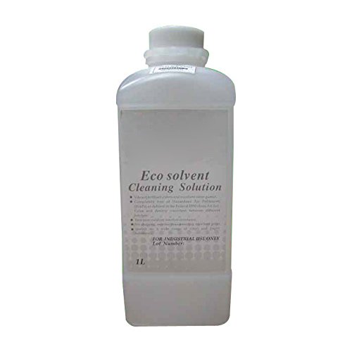 1L Eco-Friendly Solvent Ink Cleaning Solution for Printheads - Compatible with Solvent Ink Printers | Perfect for Printhead Maintenance & Deep Cleaning in Commercial Printing Shops