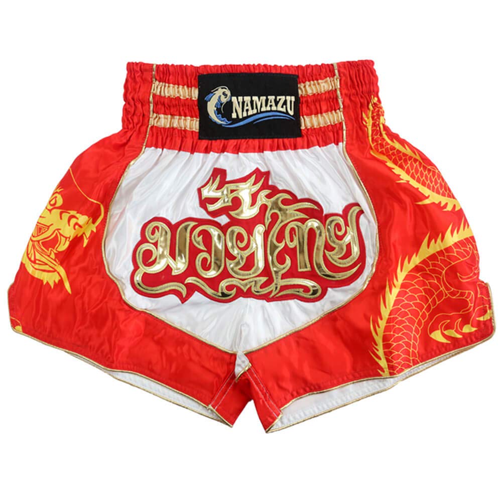 NAMAZU Muay Thai Shorts for Men & Women - Premium MMA, Boxing & Kickboxing Shorts - High-Performance Gym Training & Competition Wear