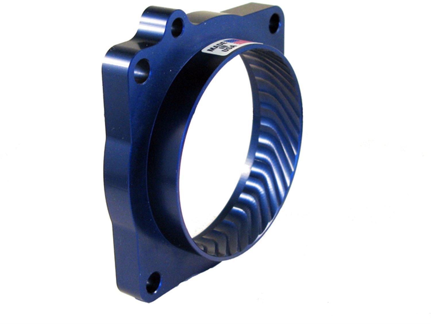 JET 62180 Powr-Flo Throttle Body Spacer - High Performance Air Intake Booster for Trucks & SUVs - Improve Horsepower & Fuel Efficiency for Off-Road & Towing