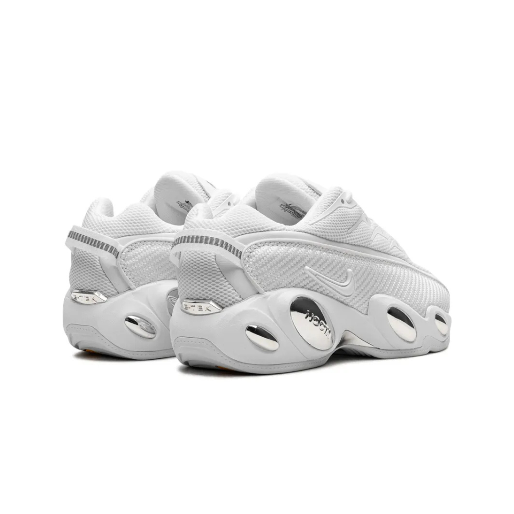 Nike NOCTA Glide Drake White Chrome Sneakers - Men's Running Shoes for Comfort & Style - Perfect for Gym, Running & Casual Wear
