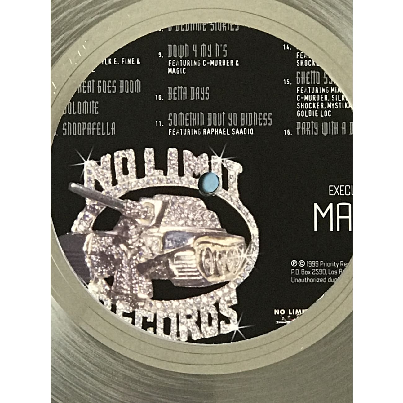 Snoop Dogg No Limit Top Dogg RIAA Platinum Album Award - Official Music Collectible for Fans & Display - Perfect for Home, Office & Music Memorabilia Collections
