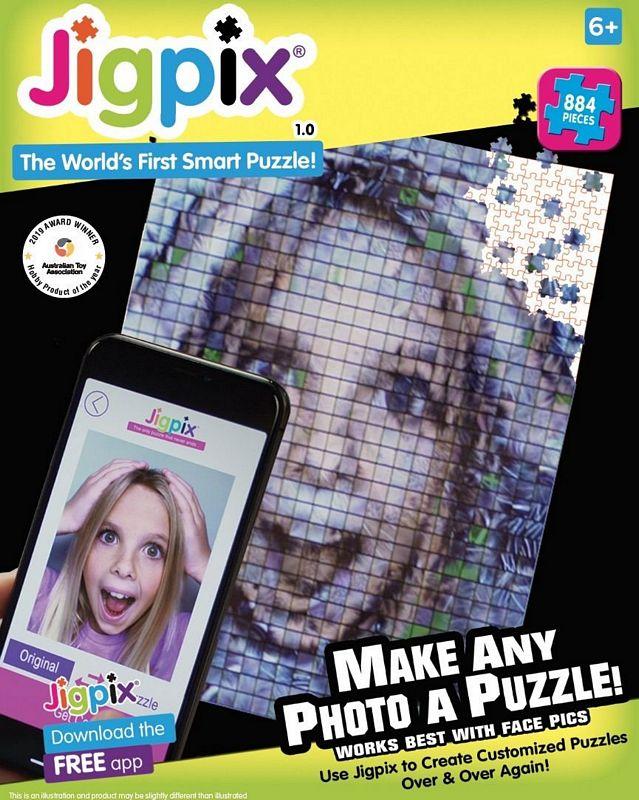 JIGPIX Custom Portrait Puzzle - Personalized Photo Jigsaw Puzzle for Adults & Kids - Unique Gift for Birthday, Anniversary, Christmas - Fun Family Activity & Home Decor
