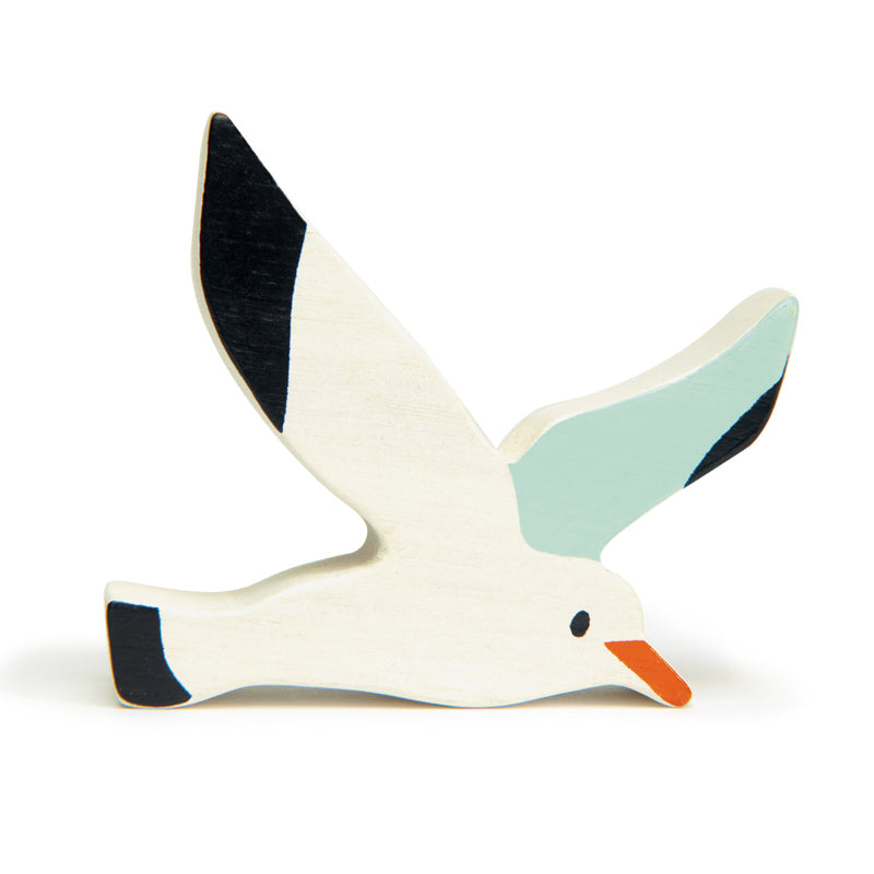 Handcrafted Wooden Seagull Decor - Coastal Themed Home & Office Decoration for Beach House, Nautical Nursery, or Seaside Wedding Decor