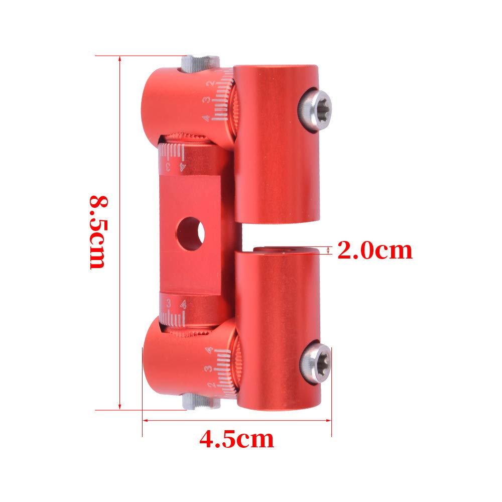 AMEYXGS Adjustable V-Bar Bow Stabilizer - Single/Double Side Archery Stabilizer Mount with Quick Disconnect | Perfect for Target Shooting, Hunting & Bowfishing