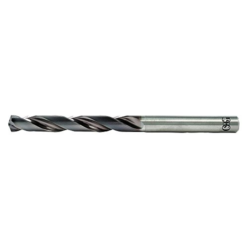 OSG HP255-2126 Carbide TiAlN Coated Jobber Length Drill Bit - 5.40mm Size, 140° Point Angle - Perfect for Metalworking, DIY Projects & Professional Machining