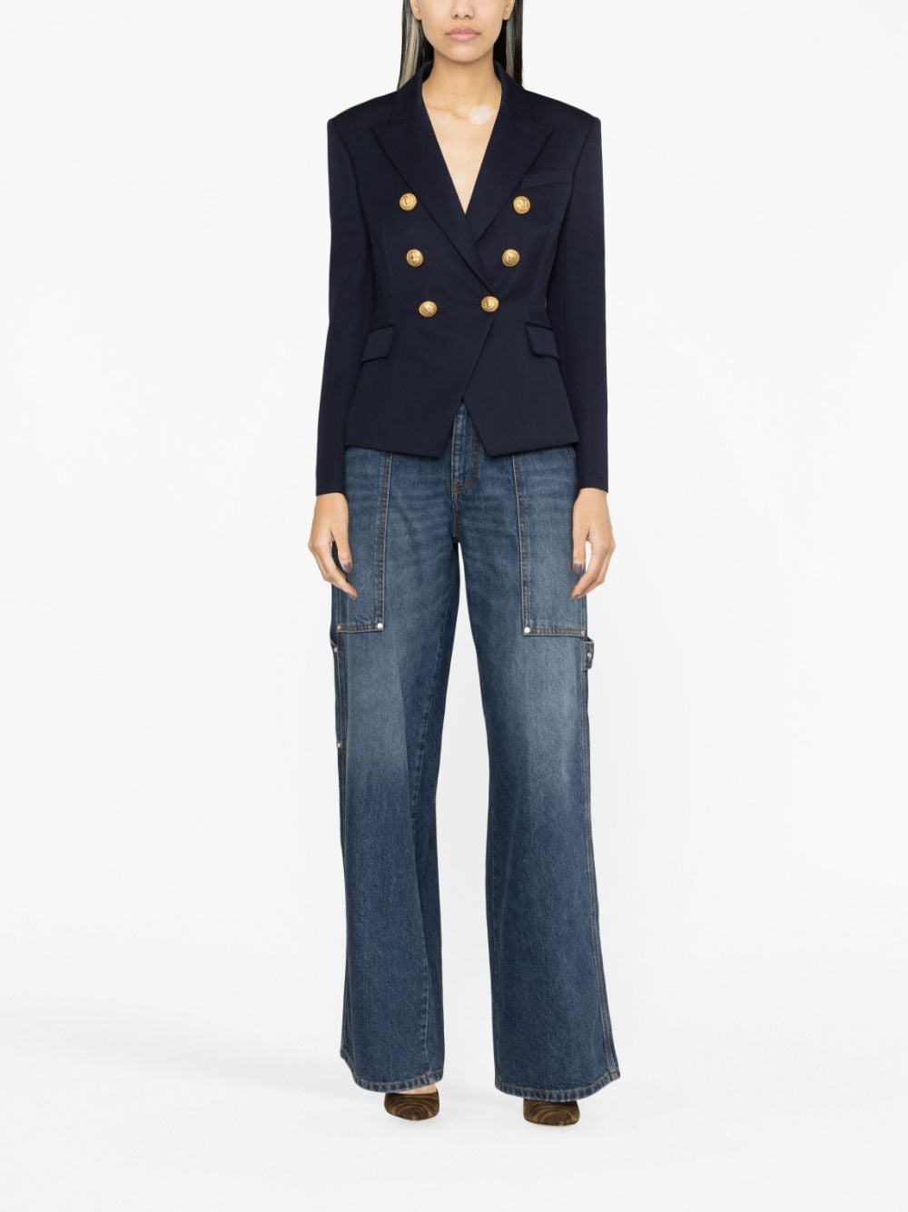 Balmain Blue Jackets for Men & Women | Luxury Designer Coats & Outerwear | Perfect for Parties, Events & Night Out
