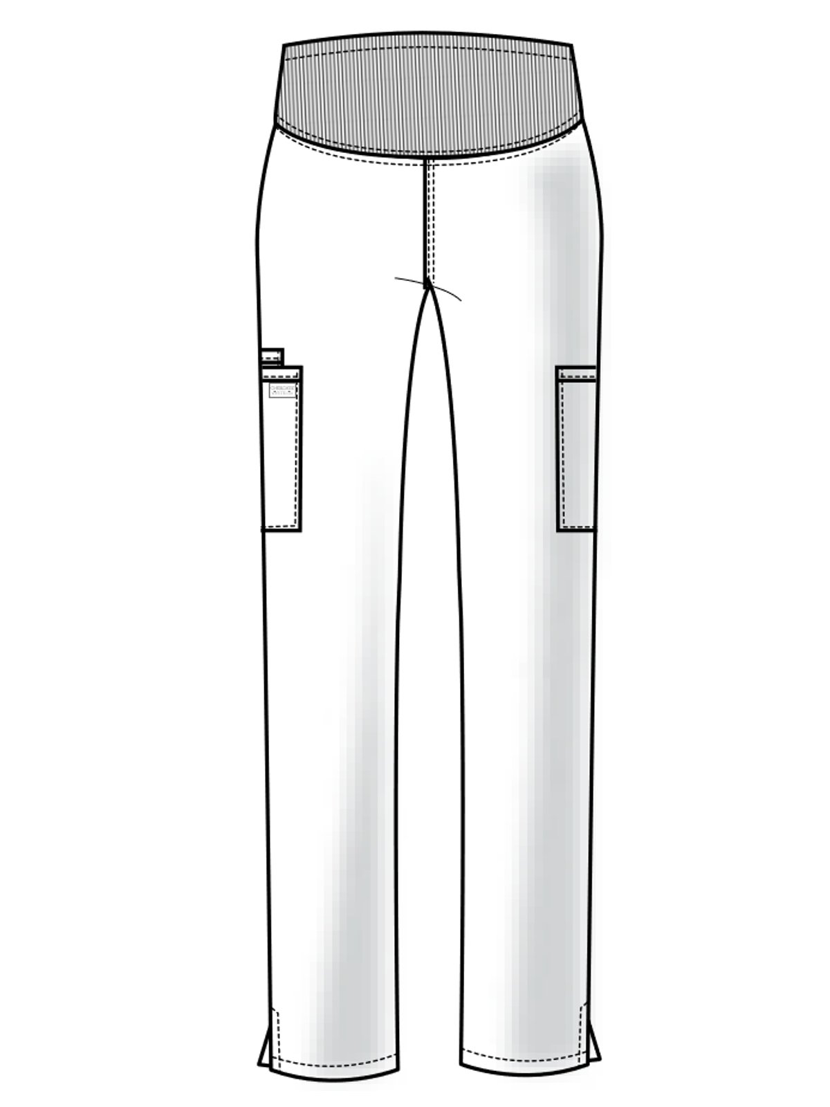 Cherokee Maternity Scrub Pants for Women - Soft Stretch Workwear WW220 | Comfortable Medical Uniform for Nurses, Doctors & Healthcare Professionals | Perfect for Hospital Shifts & Clinical Work
