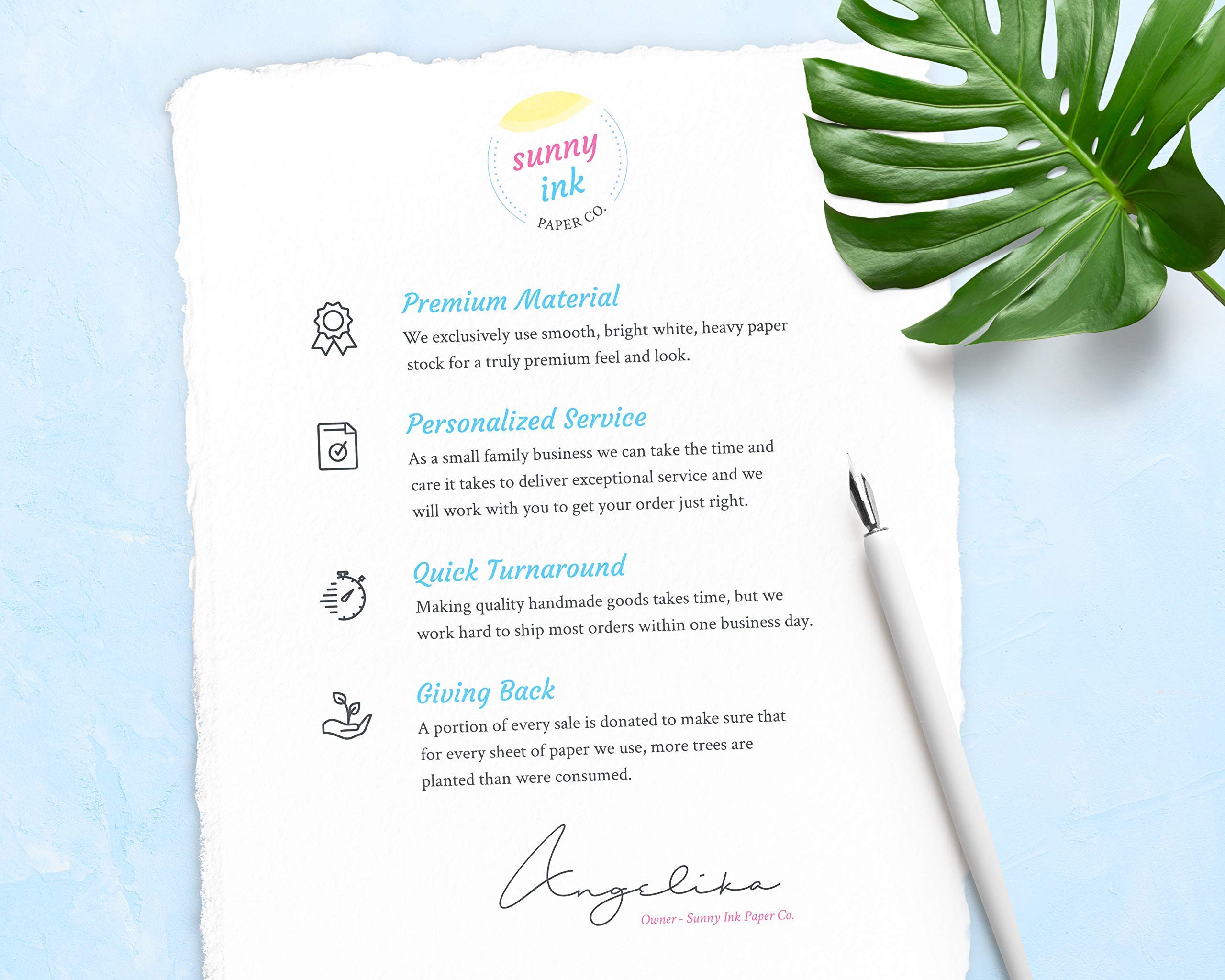 Pretty Pink Magnolia Flowers Personal Notepad - Watercolor Design Customizable Desk Pad for Women | Perfect for Office, Home, or Gift Giving
