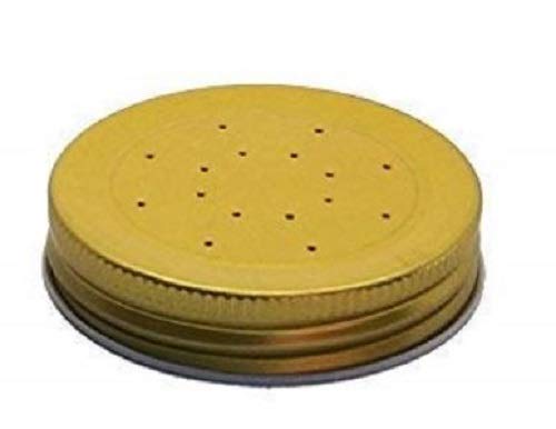 5-Pack Plastic Bee Feeder with Metal Lid - Fits Small Mouth Canning Jars - Boardman Style Entrance Feeder & Waterer for Beehives - Ideal for Beekeeping, Pollination & Honey Production