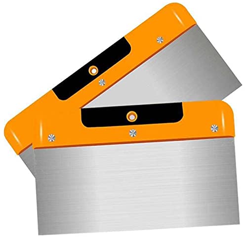 Stainless Steel Paint Scraper - Professional Drywall & Plaster Spatula for Wall Repair, Painting & Decoration - Perfect for DIY Home Improvement & Wall Texture Projects