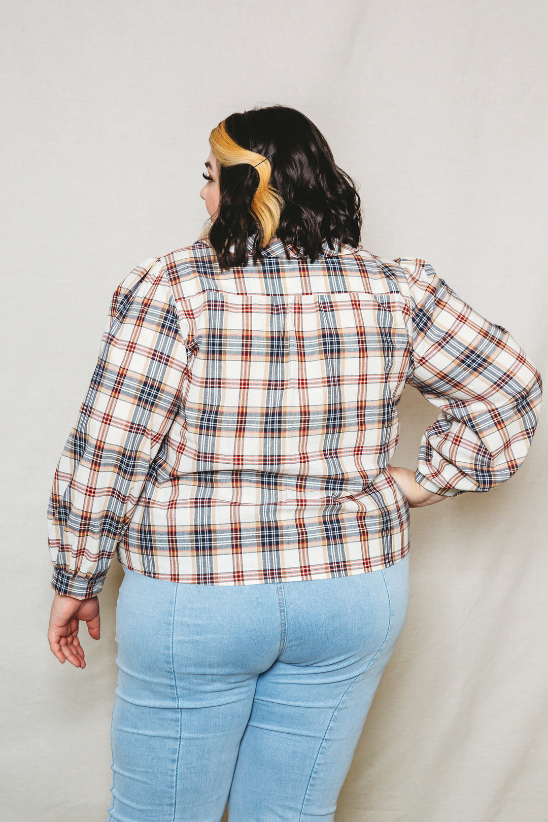 Friday Pattern Company The Patina Blouse - Vintage Inspired Women's Top for Casual & Office Wear | Perfect for Everyday Style & Special Occasions