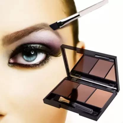 Best 3-Color Eyebrow Powder Palette for Natural Brows - Waterproof & Long-Lasting Makeup Kit for Daily Use, Professional Styling, and Special Occasions