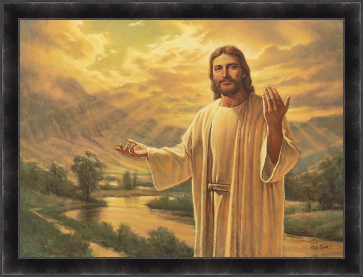 Come Follow Me By Del Parson - Inspirational Christian Wall Art for Home & Church Decor - Perfect for Living Rooms, Bedrooms & Sunday School Classrooms