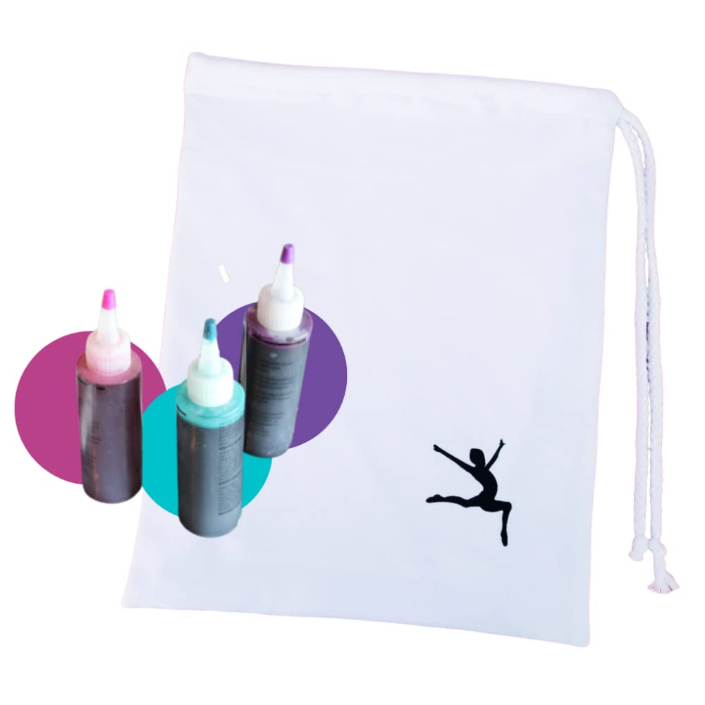 Custom Tie Dye Gymnastics Grip Bag DIY Kit - Personalized Training Gear for Gymnasts - Perfect Gift for Girls & Fun Team Activity - Ideal for Practice, Competitions & Gym Storage