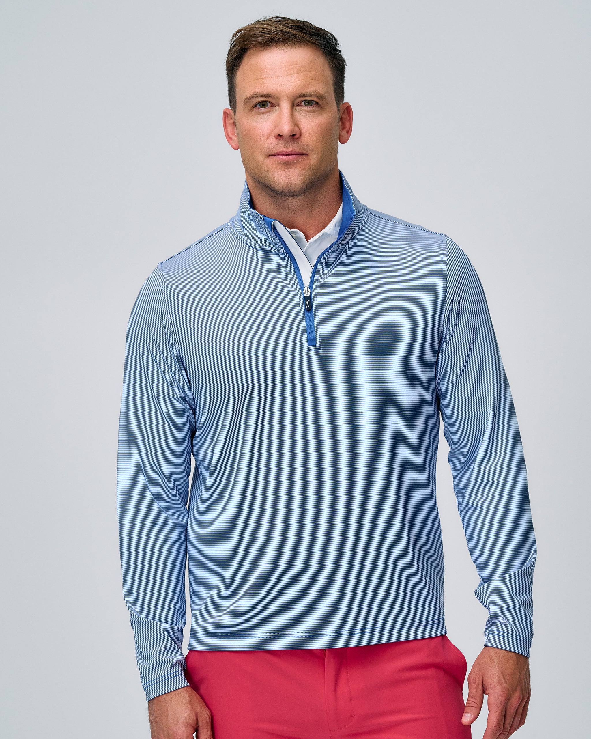 COUGHLIN Men's Quarter Zip Pullover Sweater - Lightweight & Comfortable for Casual Wear, Office, and Outdoor Activities