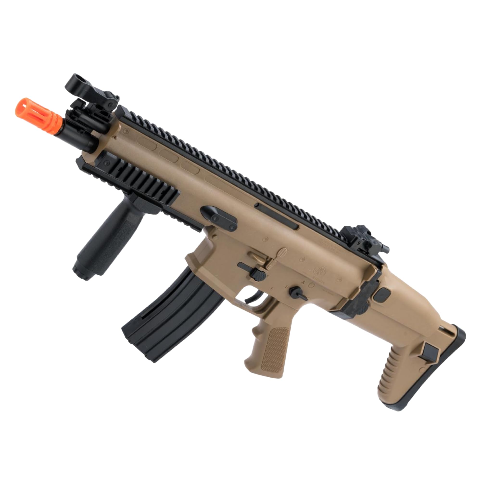 Soft Air SCAR-L Licensed Full Size Spring Powered Airsoft Rifle - Realistic Tactical Training & Outdoor Shooting Games