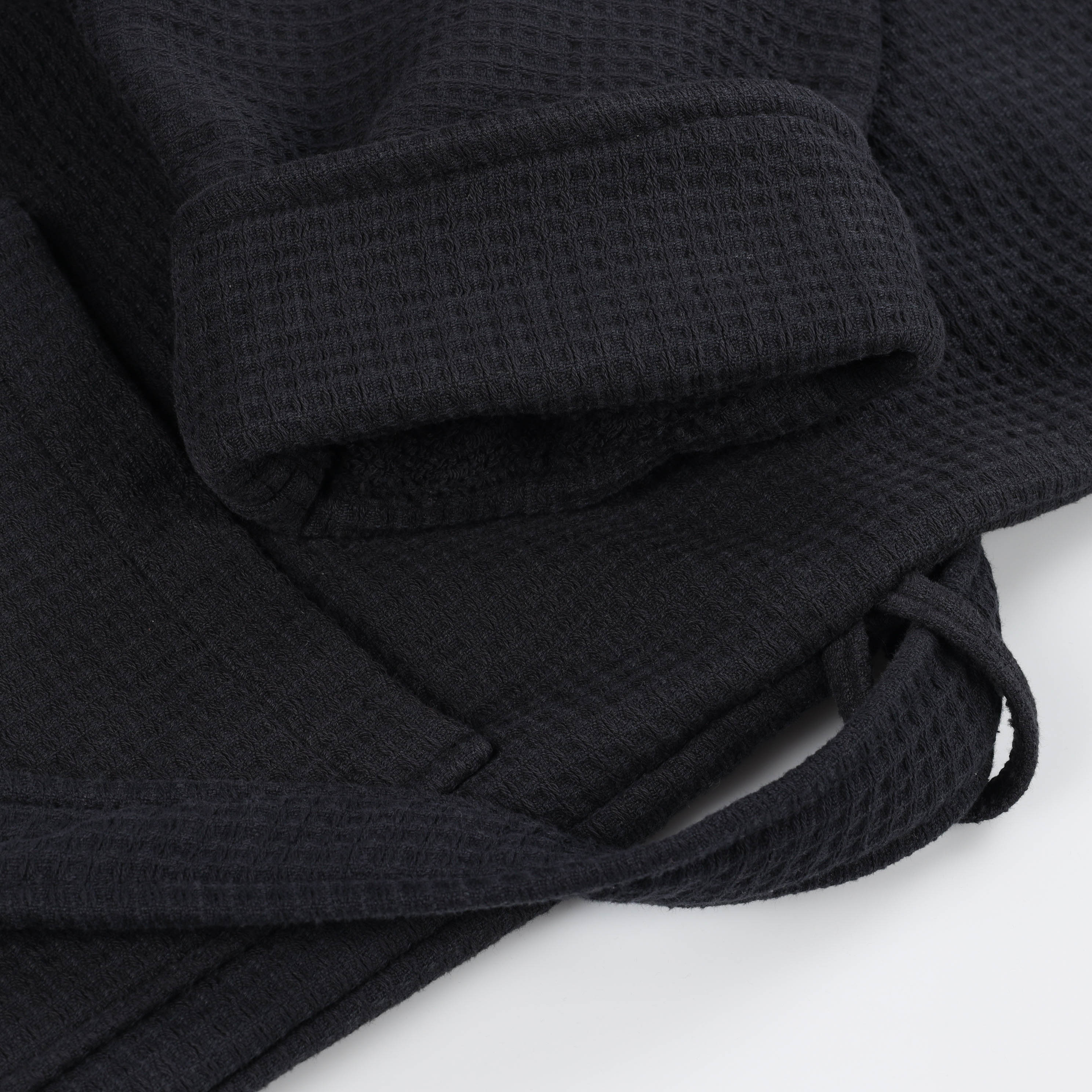 Premium Waffle Weave Cotton Bathrobe - Ultra Soft, Lightweight & Oversized Unisex Robe for Men & Women | Perfect for Spa, Lounge & Post-Shower Comfort