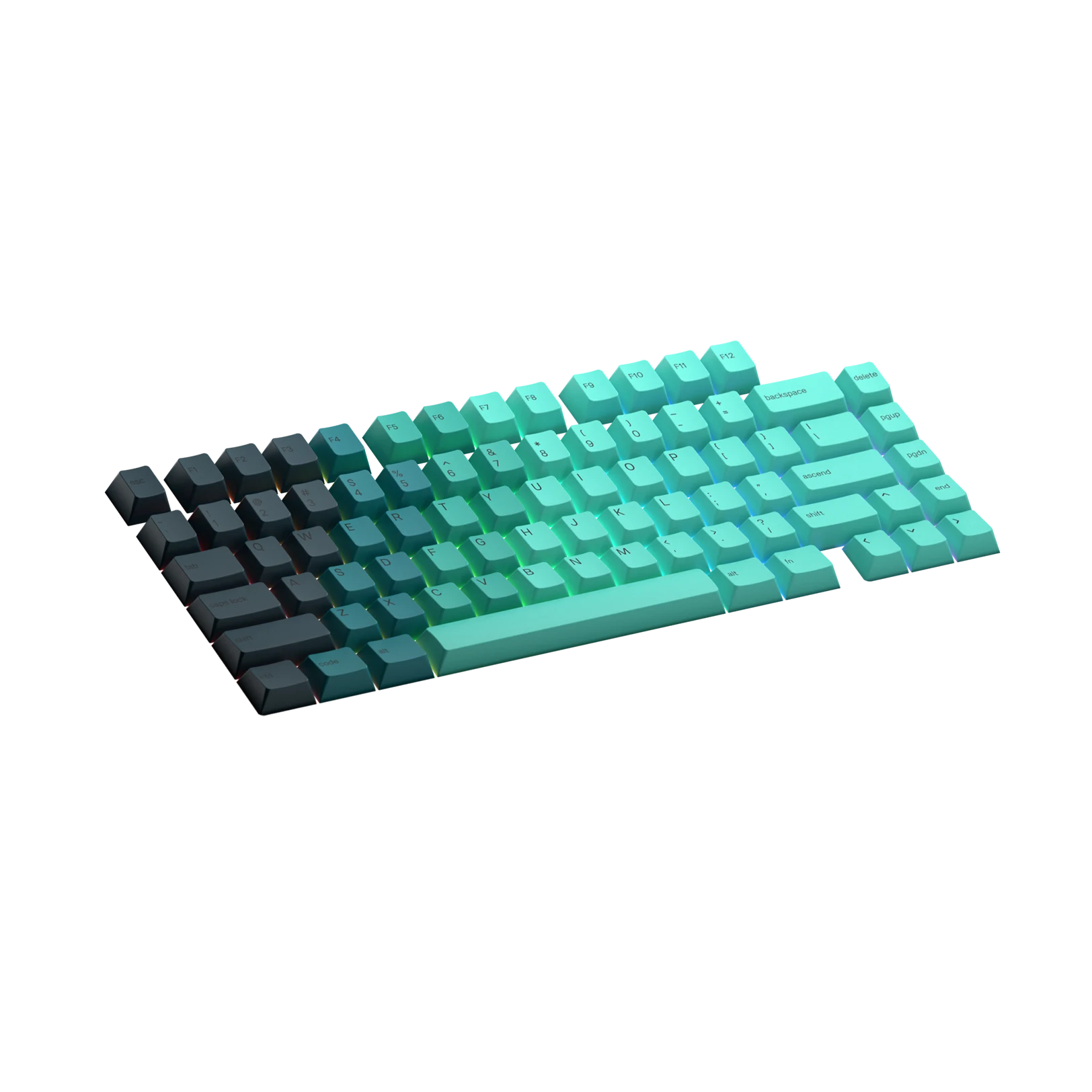 Rainforest Themed Keycaps for Mechanical Keyboards - Customizable, Durable & Aesthetic - Perfect for Gaming, Typing & Office Use