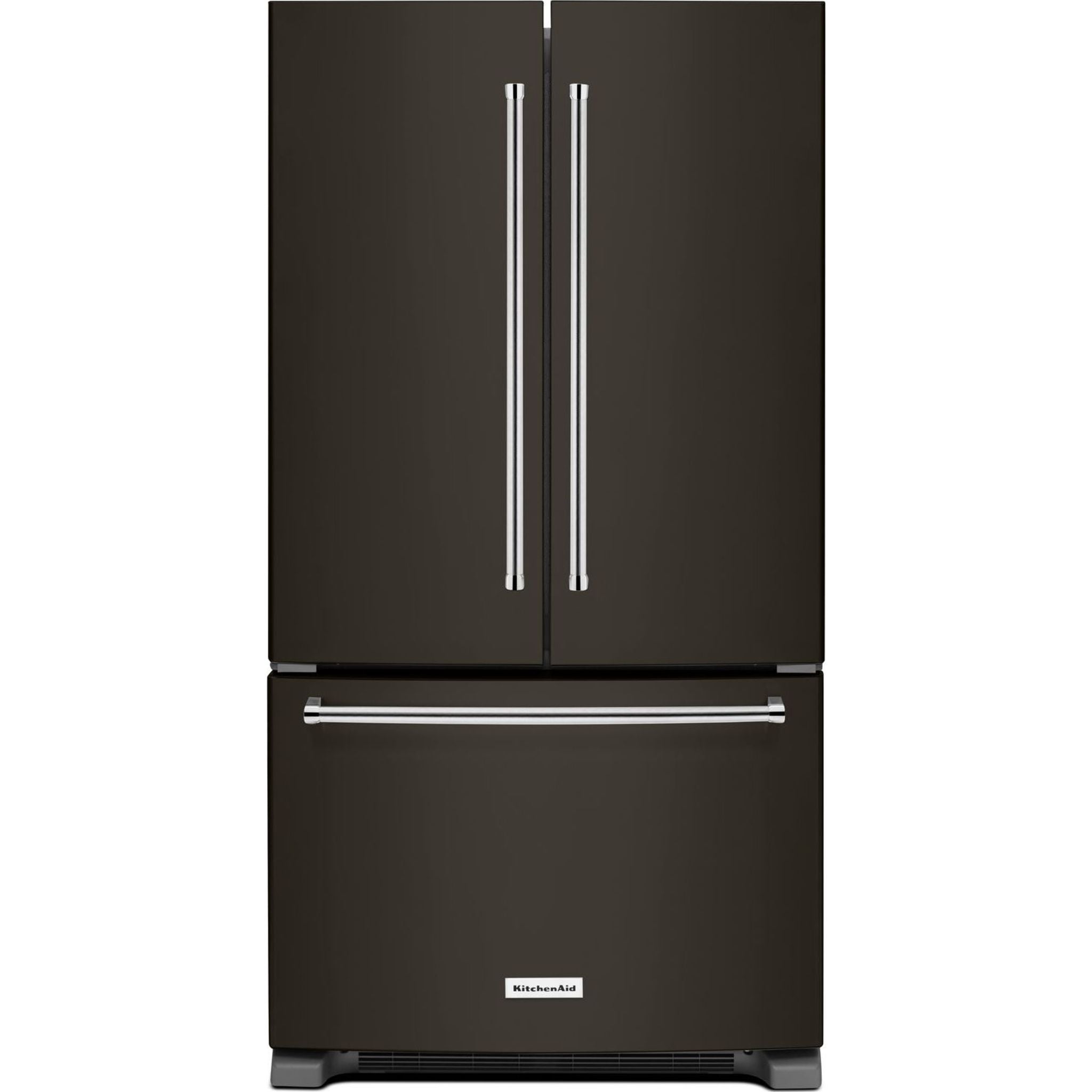KitchenAid KRFC302EBS 36-Inch French Door Refrigerator with Black Stainless Steel Finish - Energy Efficient, Spacious Interior for Modern Kitchens & Entertaining