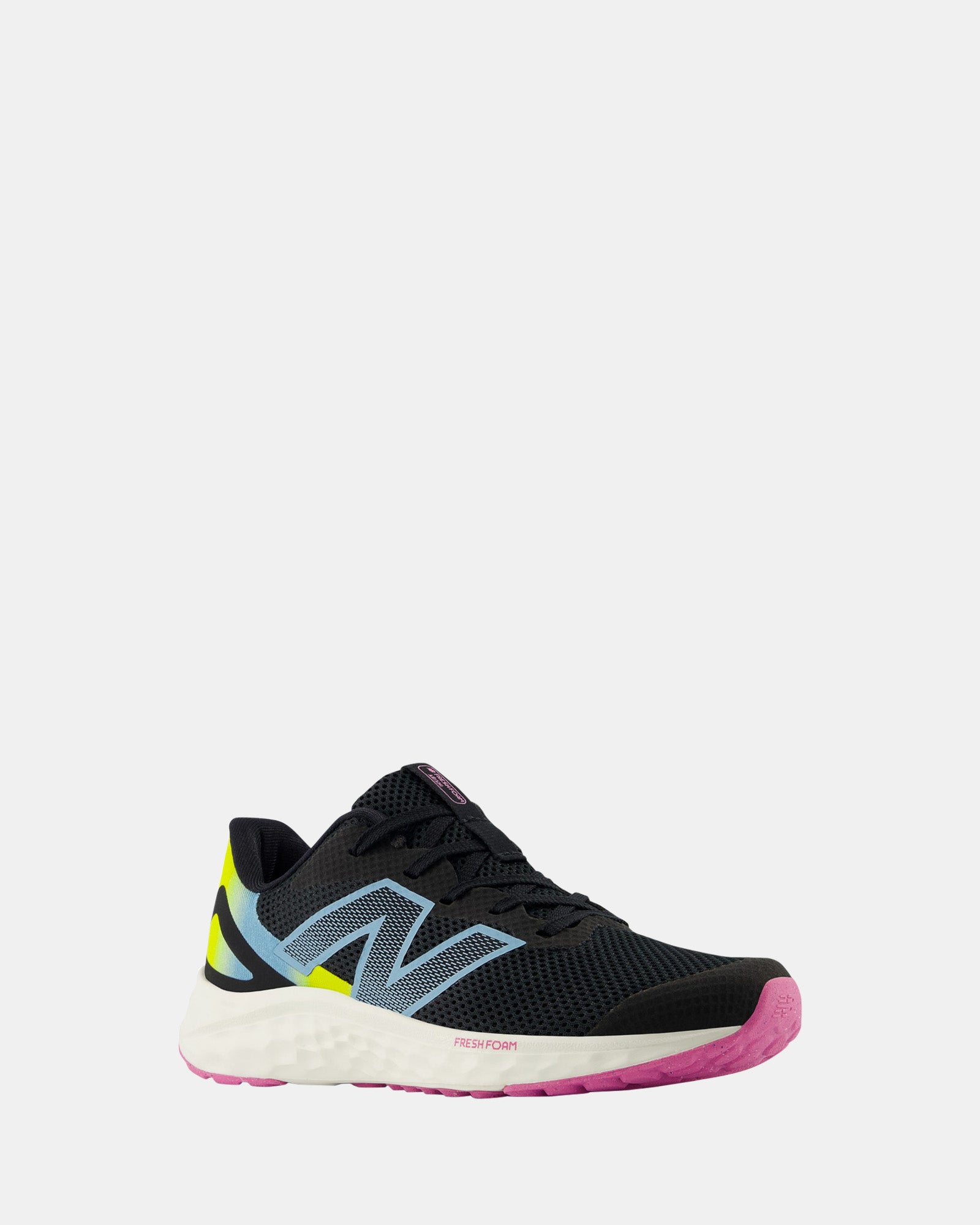 Arishi V4 Grade School Sneakers - Black/Multi Color Athletic Shoes for Kids | Comfortable & Durable for Running, Gym & Daily Wear
