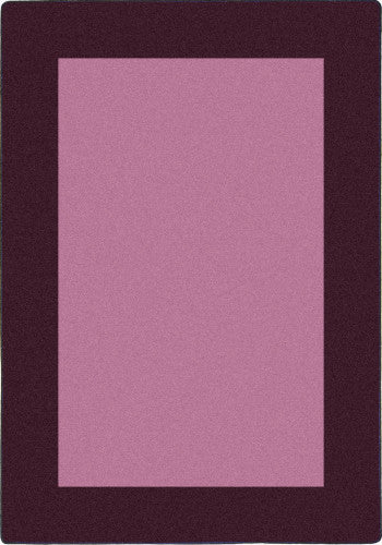 10'9 x 13'2 Rectangle Purple Area Rug - Soft All-Around Home Decor for Living Room, Bedroom & Office