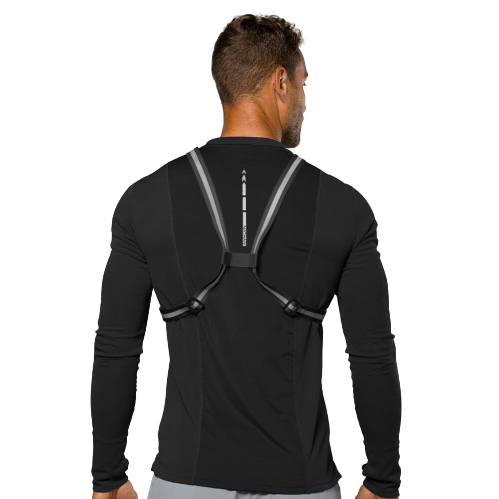 Nathan Hypernight Reflective Vest Lite - High Visibility Safety Running Vest for Night Jogging, Cycling & Outdoor Activities | Lightweight & Breathable for Men & Women