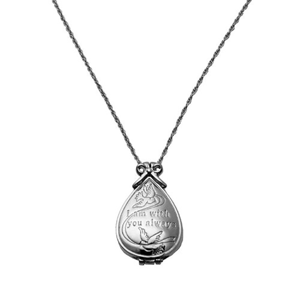 Personalized Keepsake Locket Necklace for Women - Engravable Photo Pendant with Elegant Memory Gift Box - Perfect for Anniversaries, Birthdays & Memorial Gifts