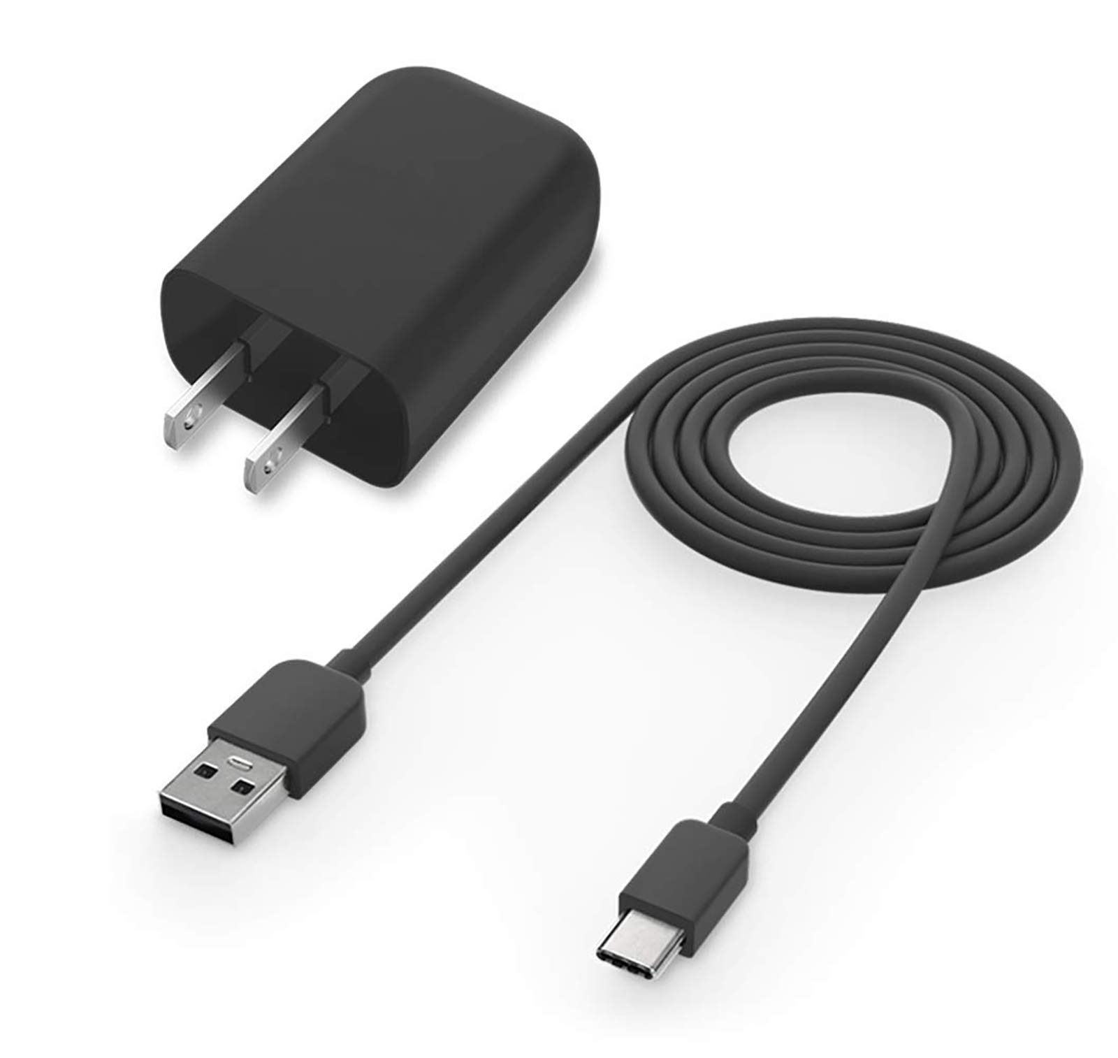 Fast Charging 3.0 Kit for Asus ZenFone 3 - 18W Wall Charger & USB Type-C Cable (Black) | Quick Charge Your Phone at Home, Office or Travel
