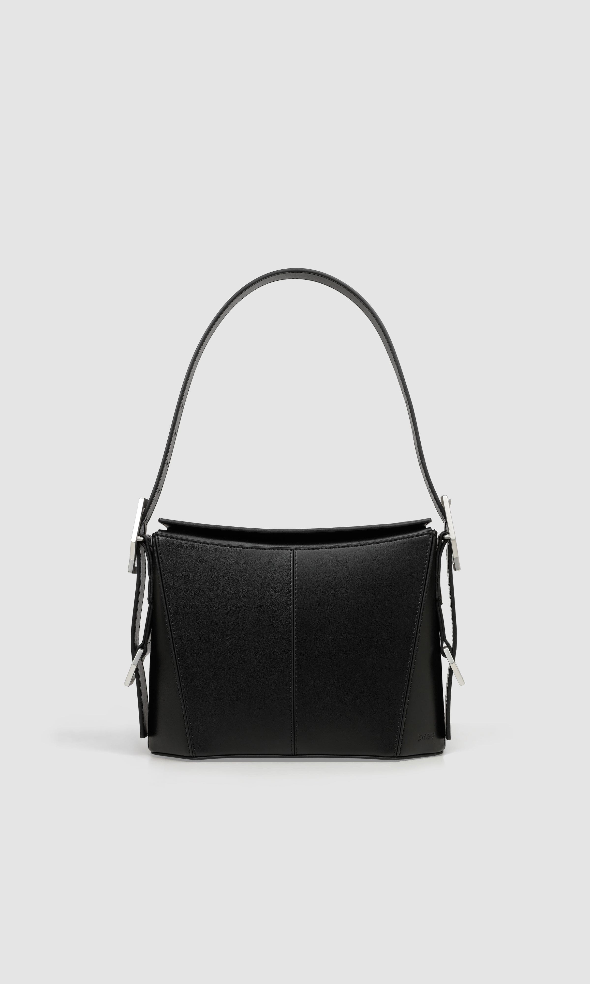 Kiara Vegan Apple Leather Shoulder Bag for Women - Eco-Friendly Black Crossbody Purse | Perfect for Work, Travel & Everyday Use