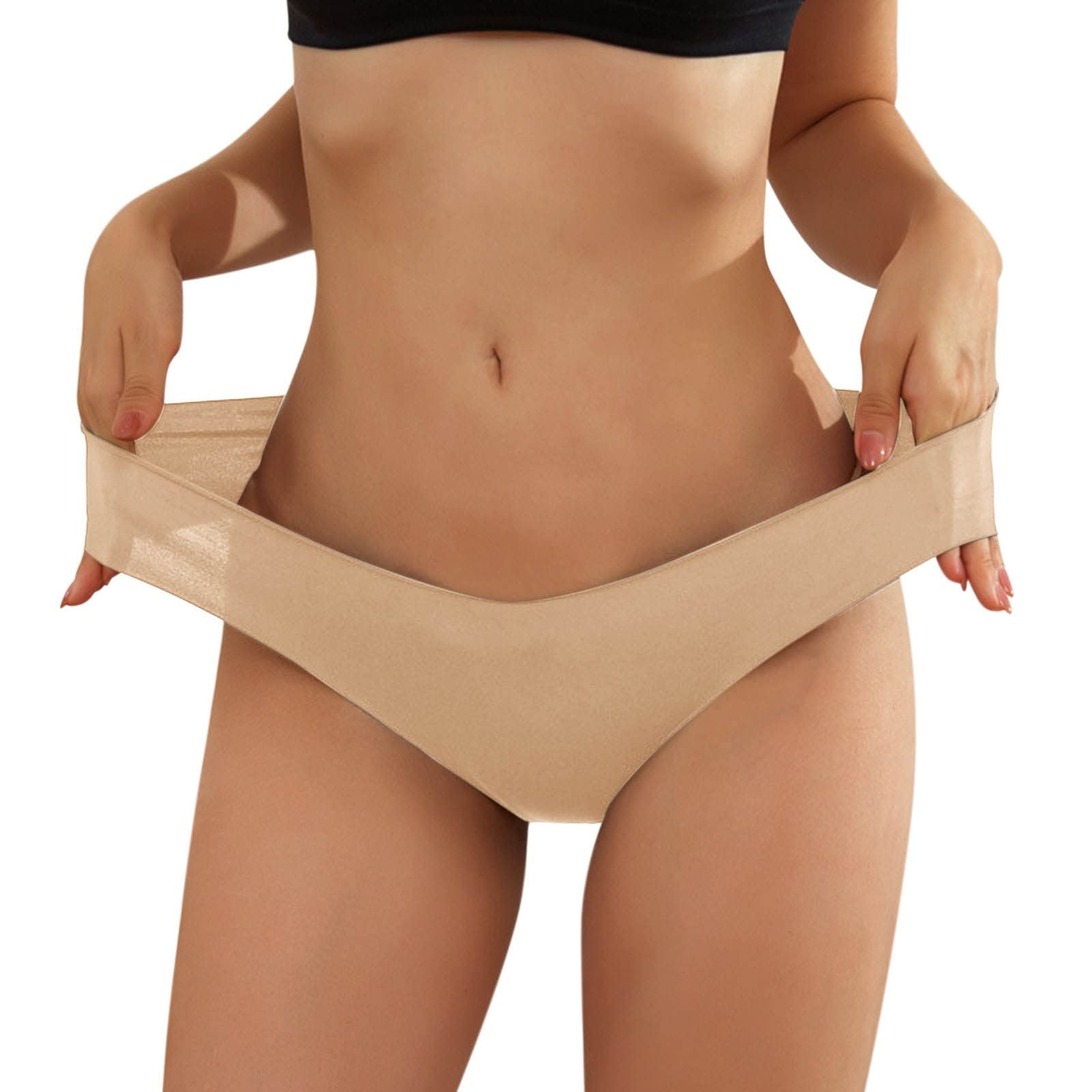 **Seamless V-Shaped Belly Support Briefs for Women – High Waist Maternity Underwear, Breathable & Comfortable – Perfect for Pregnancy, Postpartum & Everyday Wear**