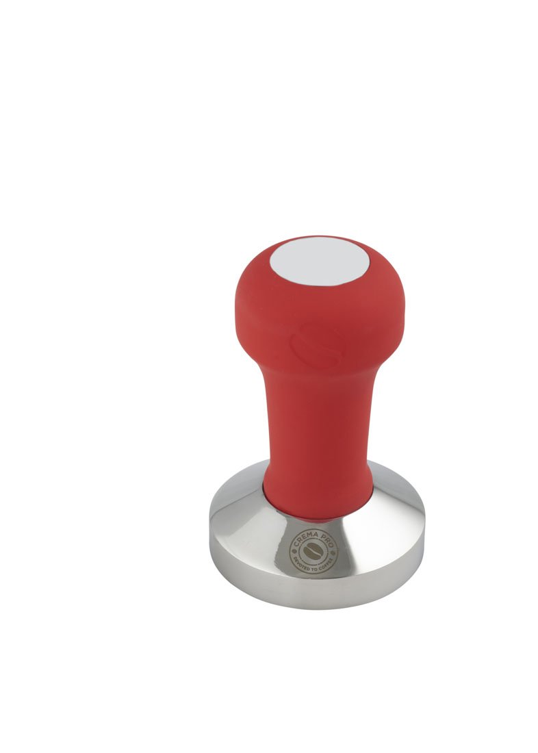 58mm Red Coffee Tamper for Espresso - Perfect for Baristas & Home Brewing, Durable Stainless Steel Espresso Press Tool for Professional & Home Use