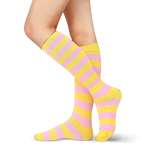Yellow Pink Stripe