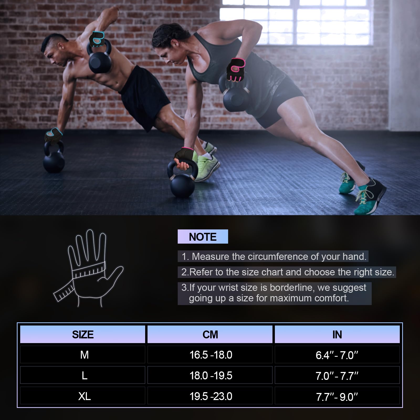 Flammi Women's Workout Gloves - Non-Slip Gym Gloves for Weightlifting, Cross Training & Fitness - Breathable & Padded Exercise Gloves for Women (Ideal for Yoga, HIIT, Cycling & Home Workouts)