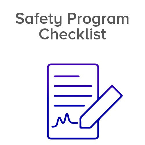 Safety Program Checklist - OSHA Compliance & Workplace Safety Guidelines | Perfect for Construction Sites, Factories & Offices