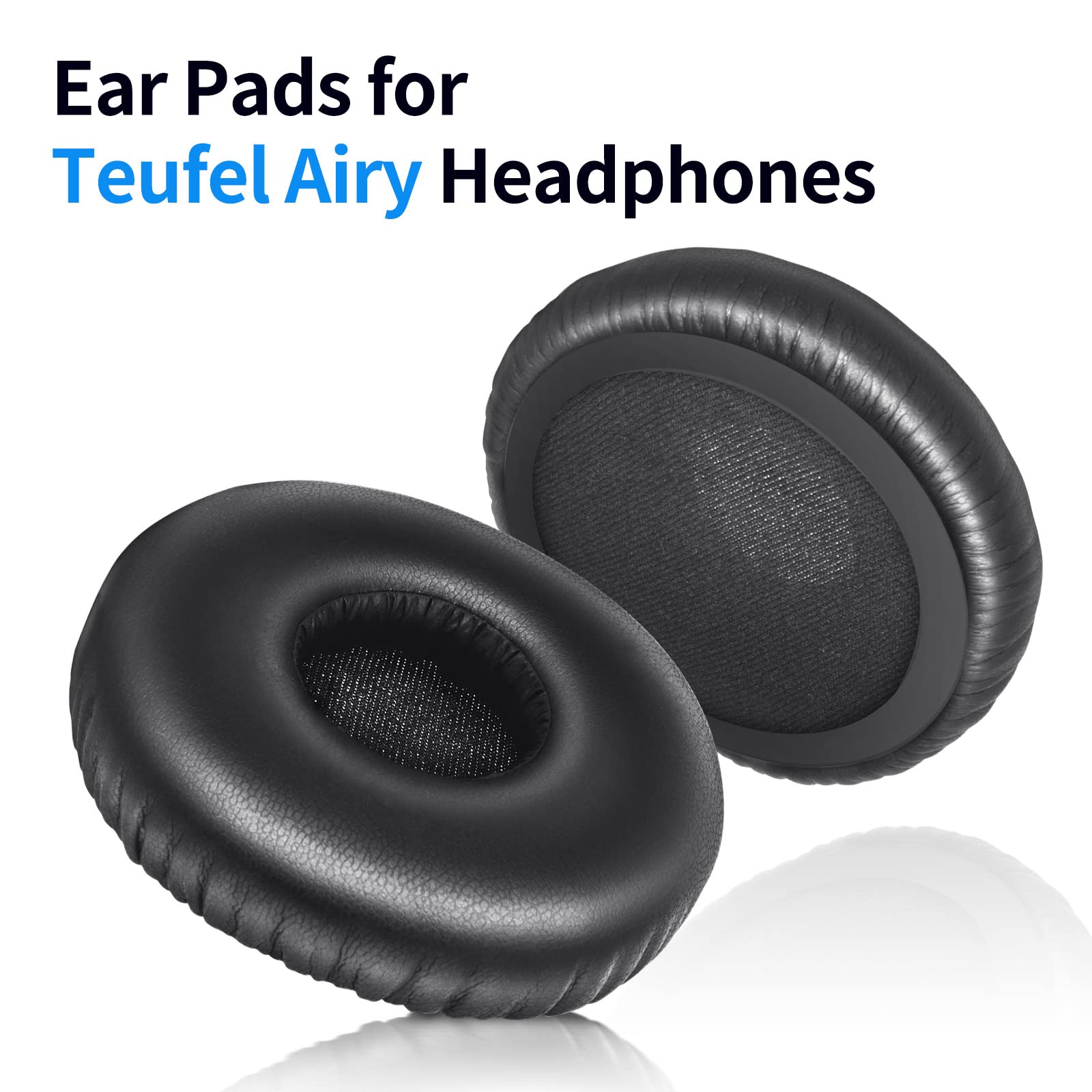 Replacement Ear Pads for Teufel Airy Headphones - Soft Memory Foam Ear Cushions - Compatible with Teufel Airy Series - Perfect for Gaming, Music & Office Use