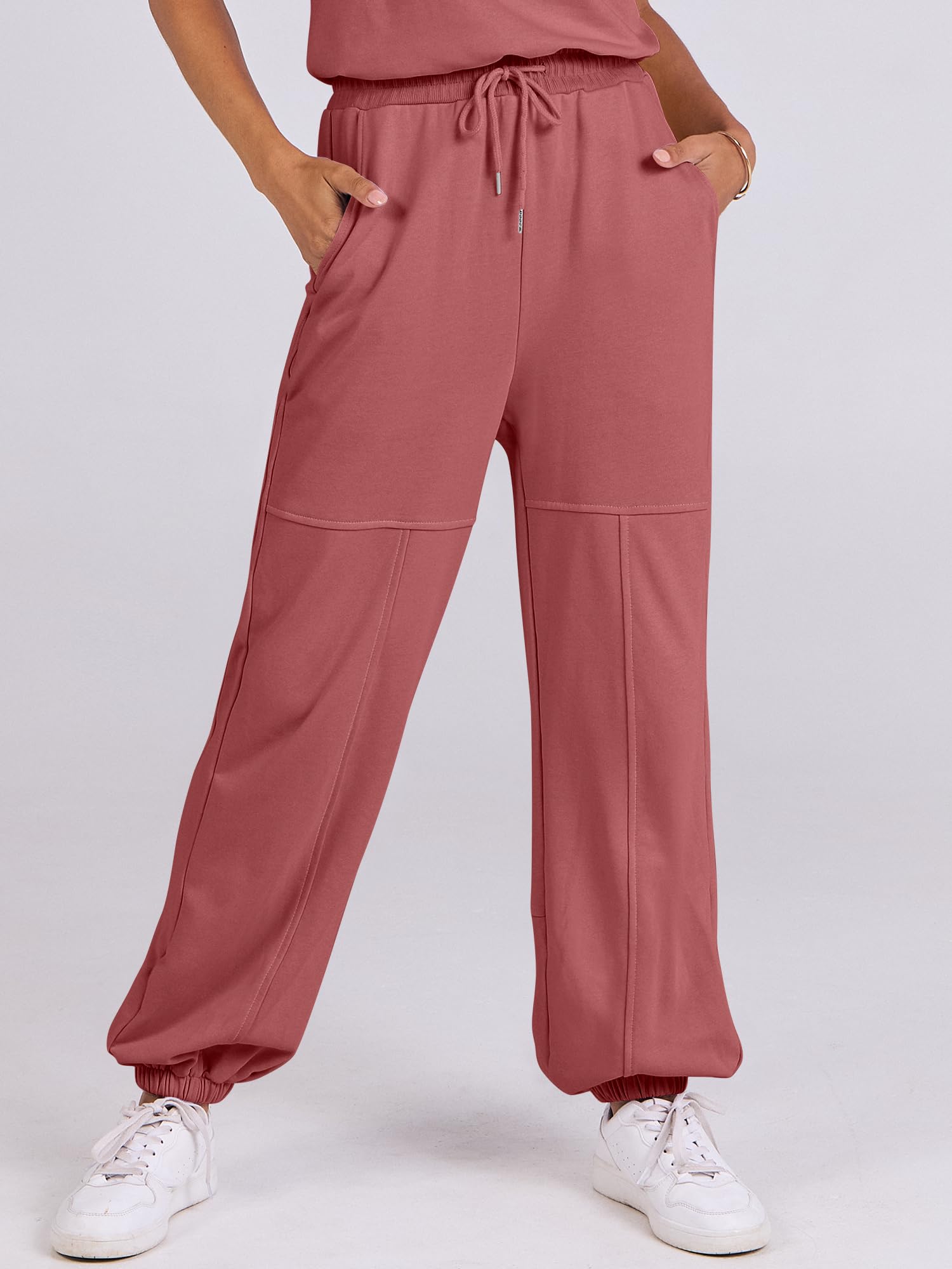 ANRABESS Women's Casual Sleeveless Jumpsuit - Summer Romper One Piece Outfit with Pockets for Workout, Lounge & Outdoor Activities | 2025 Trendy Fashion