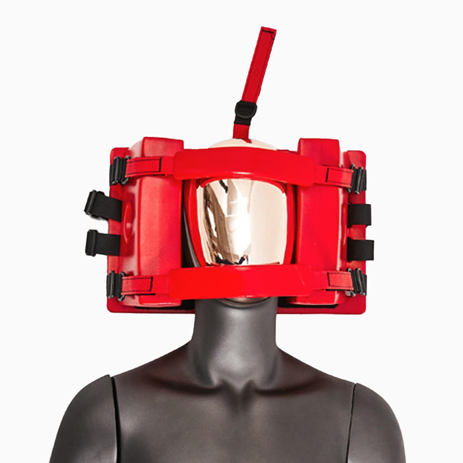 Universal EMS EMT Head Immobilizer with Adjustable Straps - Spine Board Head Immobilizer for Medical Emergency Backboards - Ideal for First Responders, Ambulance Teams & Emergency Medical Situations