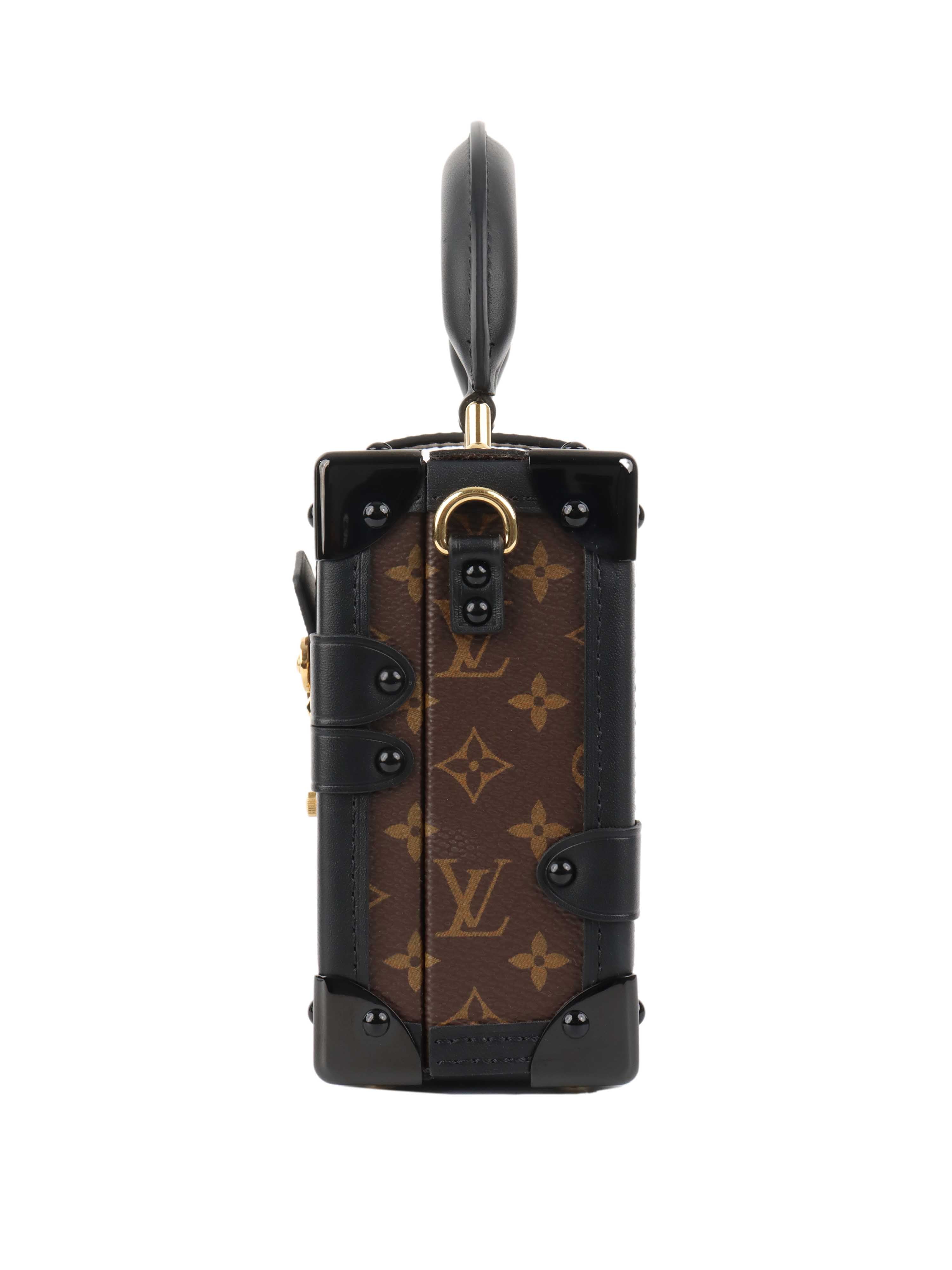 Louis Vuitton Petite Malle Crossbody Bag - Luxury Leather Handbag for Women | Perfect for Parties, Date Nights & Special Occasions