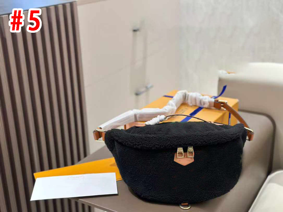 Premium Lambswool Bum Bag - Soft & Stylish Waist Pack for Travel, Hiking & Everyday Use
