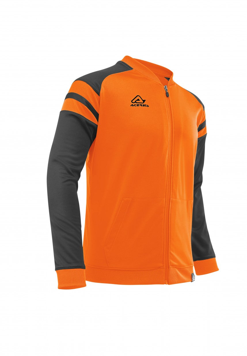 Kemari Tracksuit Jacket for Men & Women - Lightweight Athletic Zip-Up Hoodie for Running, Gym & Casual Wear
