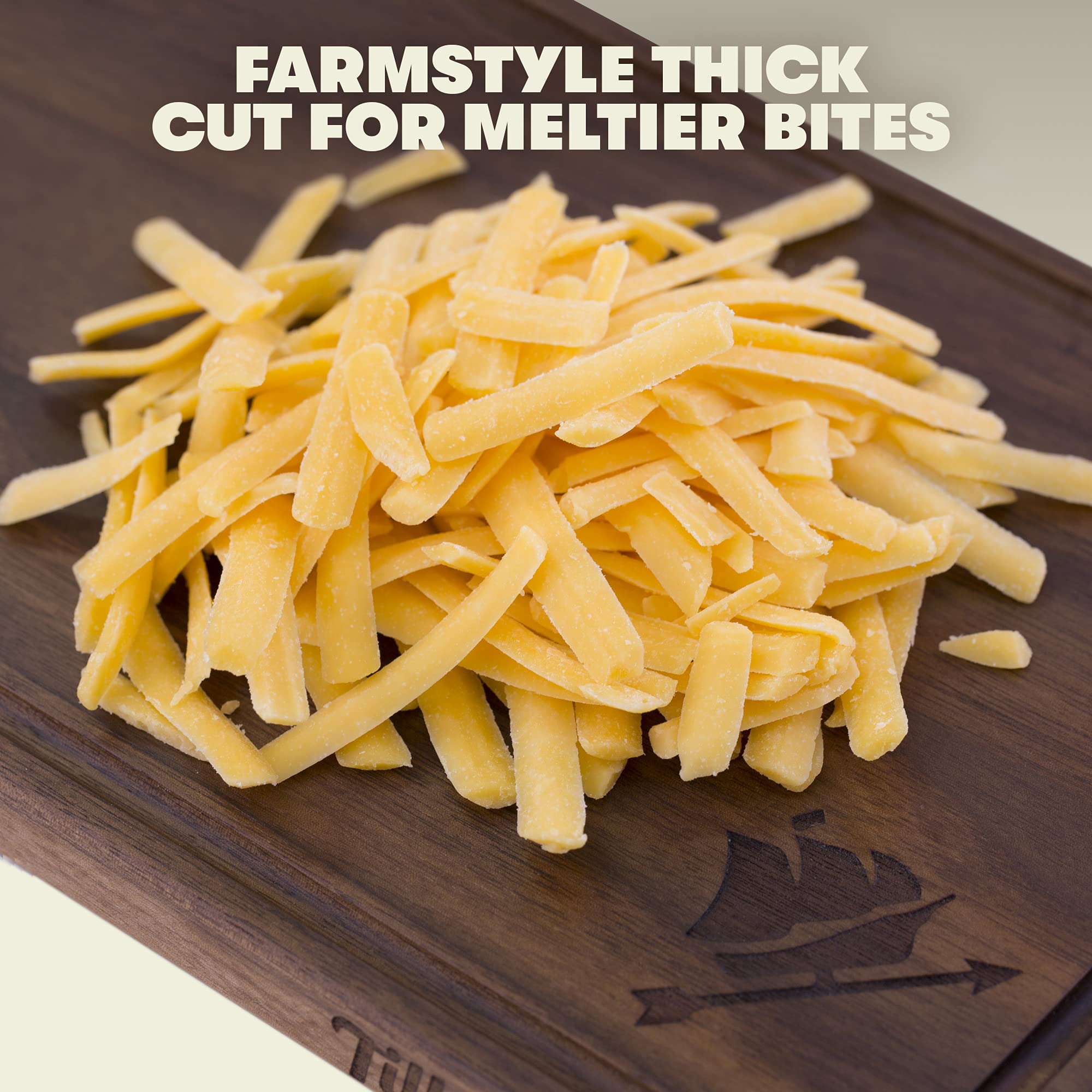 Tillamook Medium Cheddar Shredded Cheese 8 oz - Perfect for Tacos, Nachos, and Homemade Mac & Cheese