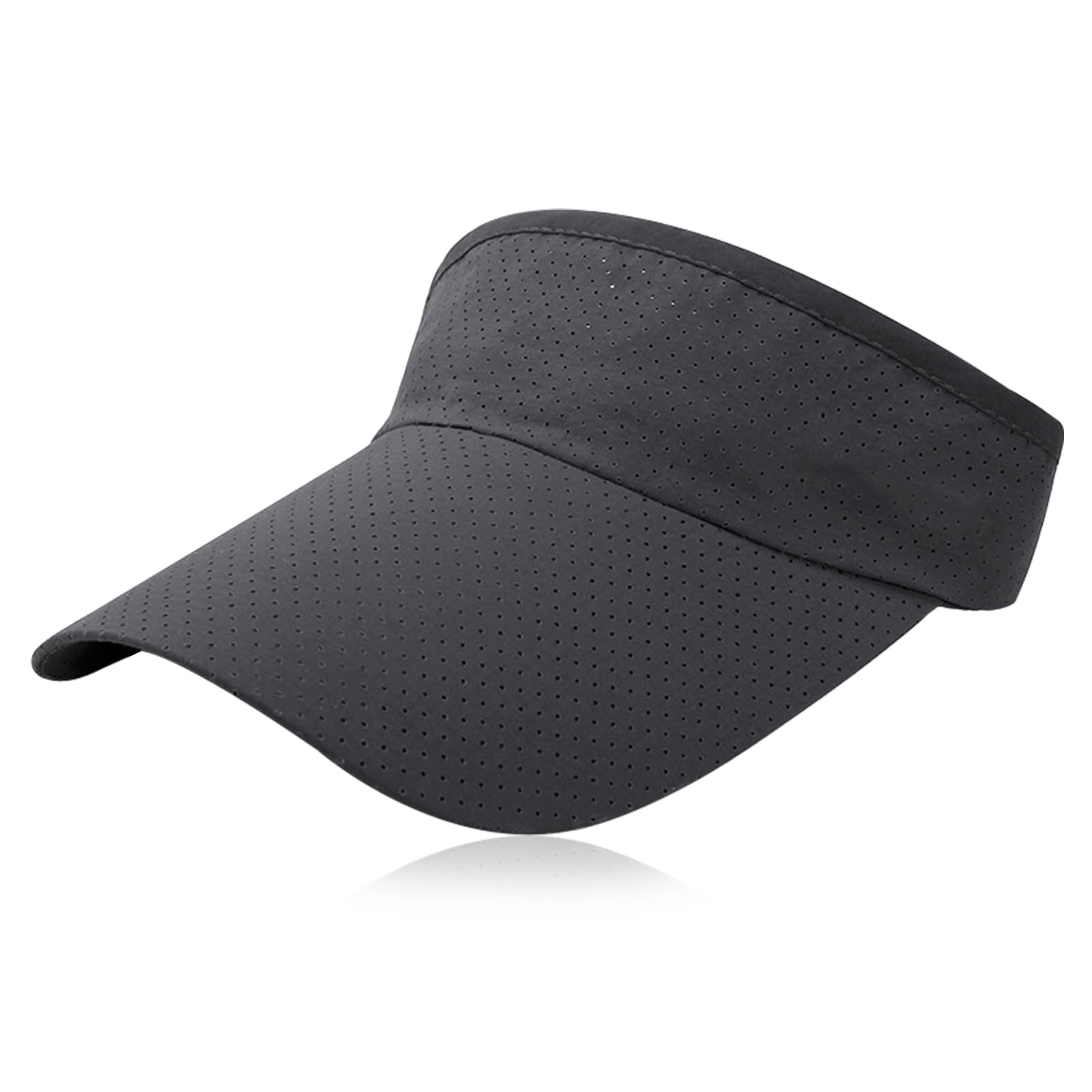 Women's Wide Brim UV Protection Sports Visor Hat - Adjustable Sun Hat for Golf, Cycling, Running & Outdoor Activities - Perfect for Summer, Beach & Casual Wear