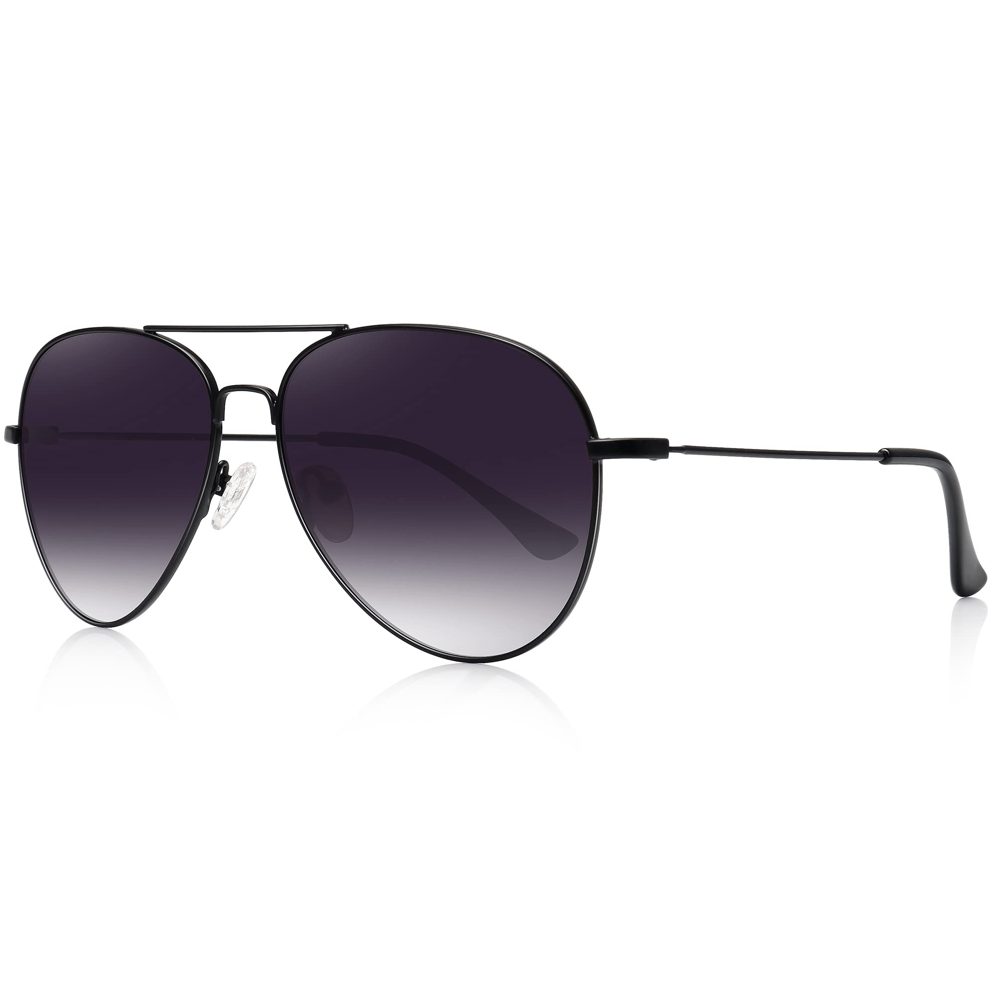WOWSUN Classic Polarized Aviator Sunglasses for Women & Men - UV Protection, Lightweight & Stylish - Perfect for Driving, Beach, Outdoor Activities & Fashion Accessories