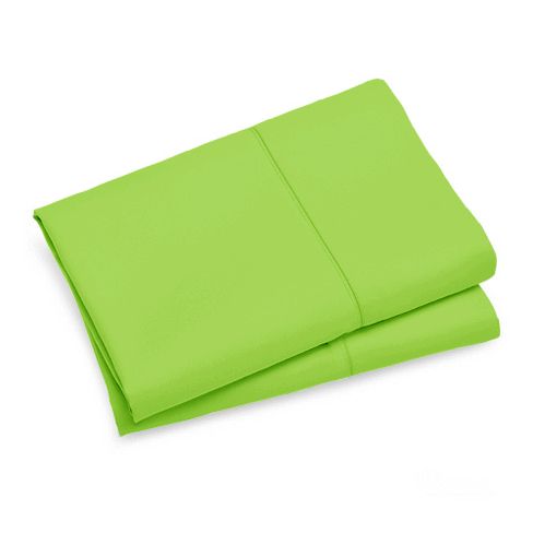 1000TC Premium Ultra Soft Queen Size Pillowcases 2 Pack - Luxury Green Cotton Bedding Set for Hotel & Home Use - Perfect for Master Bedroom, Guest Room & Airbnb